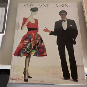 Vintage 1983 publication if Saint Laurent book